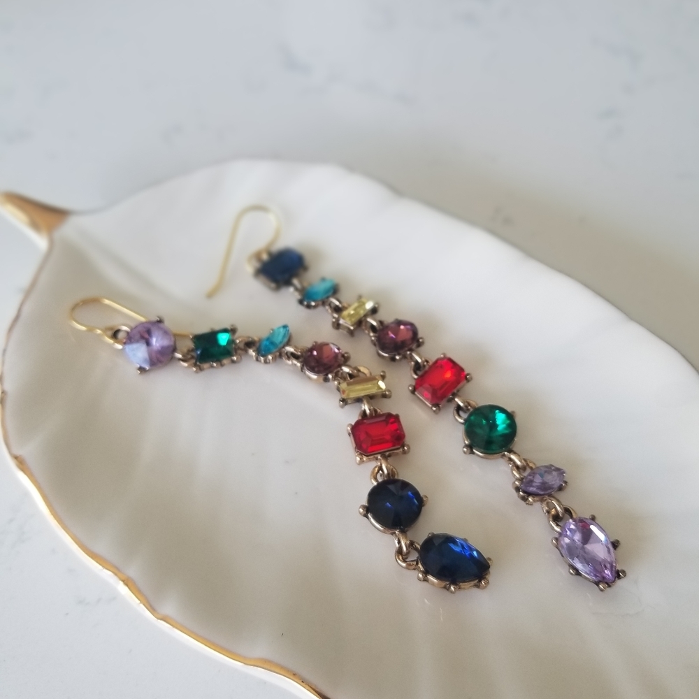 Vintage multicolore Earrings (Brand new)